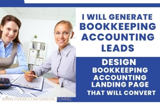 generate high quality bookkeeping leads accounting leads quickbook leads