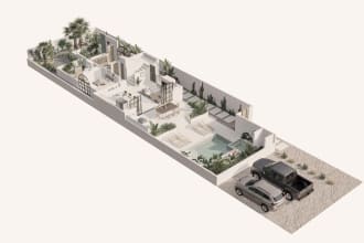 do high quality realistic 2d or 3d floorplans
