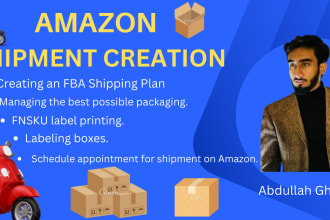 create amazon fba shipment plans for your inventory