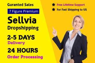 build USA based sellvia woocommerce dropshipping store