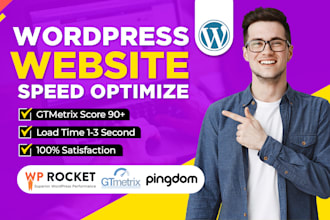 do wordpress speed optimization, increase  google page speed