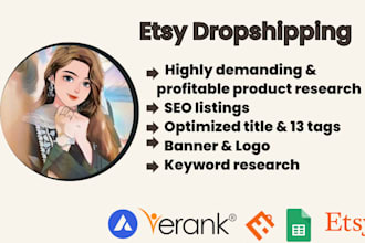 do etsy drop shipping and list top selling products on etsy
