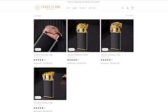 develop a shopify online shop for every kind of products