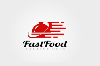design beautiful design high quality fast food logo within new concepts