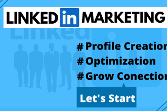 create linkedin professionally optimized profile and grow connections