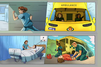 draw a medical illustration