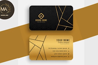 design a professional and outstanding business card