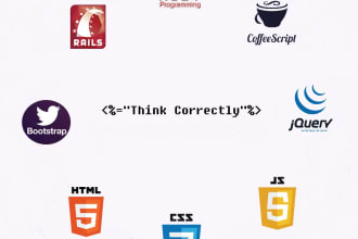 develop web services and web apps using ruby on rails