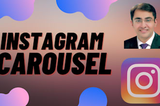 design instagram carousel posts and infographics