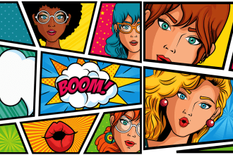 create an eye catching storyboard and comic art for your project
