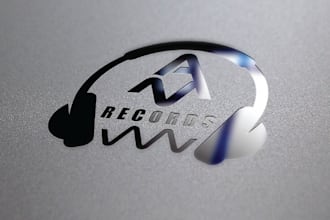 design a professional modern music logo