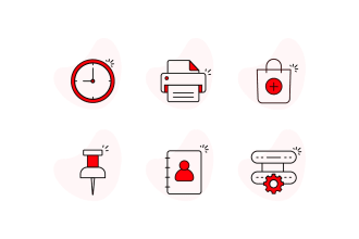 design an ultra crisp vector line icon set