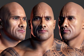 create a 3d character likeness