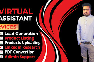 do active honest virtual assistant, lead generation and product listing