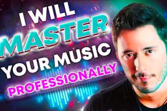 master your rap, trap, edm or pop song up to 8 stems in 24h