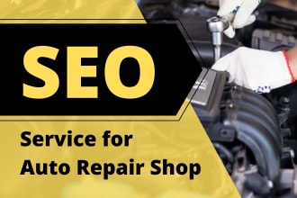 provide monthly local SEO service for auto repair shop with gbp optimizations