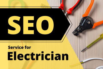 provide monthly local SEO services for electrician with gbp optimizations