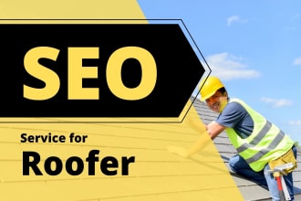 provide monthly local SEO service for roofing business