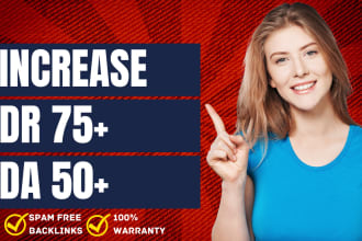 increase domain rating ahref DR moz da ur domain authority tf