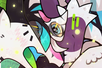 do an icon of your furry character