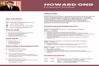 design professional CV resume template