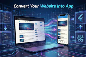 convert your website into an android and ios app