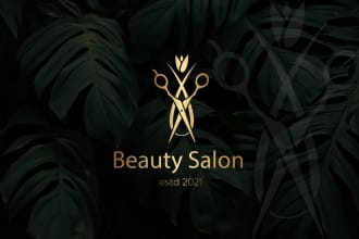 design luxury skin care, cosmetic, spa, salon, beauty logo