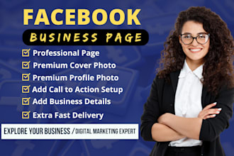 create a professional facebook business page
