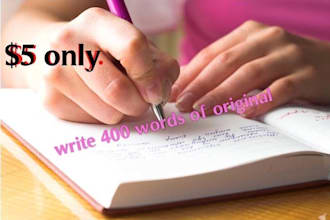 produce 400 copy words of professional