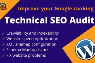 technical SEO audits fix wordpress errors or issues to google ranking