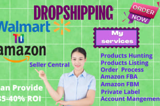 do walmart to amazon dropshipping