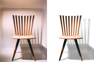 do background remove, creating natural shadow