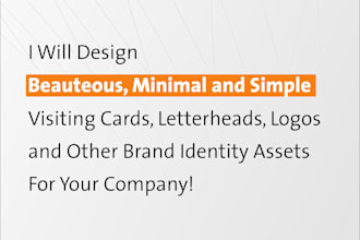 design your business card and other brand identity assets