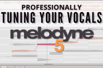 tune your voice perfectly with melodyne 5
