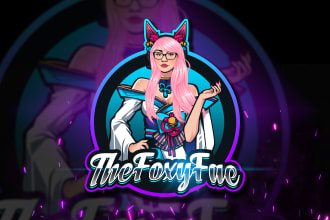 create twitch and kick logo, stream package, overlays and discord emoji for you
