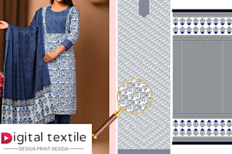 design seamless patterns, textile prints, geometric pattern