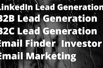 lead generation b2b database email database linkedin lead generation contact