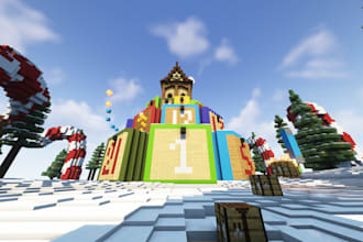 create for you an amazing minecraft parkour map