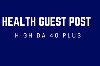 health guest post on with dofollow backlink