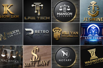 design professional logo for law firm ,attorney, lawyer
