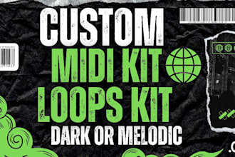 produce custom loops and sample packs, sound kit