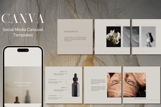 design instagram carousel templates made in canva