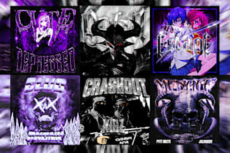 make professional phonk cover art in 24 hours