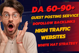 build high da guest post link building on da 90 blog with seo dofollow backlinks