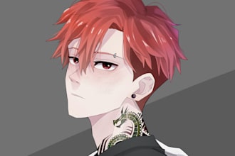 Best Price!  draw you like a anime or a cartoon version of yourself