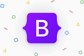 convert figma to html, xd to html, psd to html responsive bootstrap 5