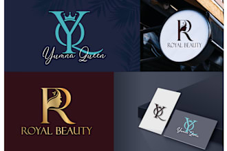 do luxury skin care, spa salon, massage, beauty  and cosmetics logo design