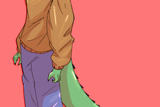 do illustrations of your ocs and character sheets