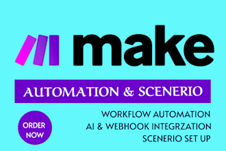 make com automation make com scenario made com integromat make com workflow