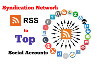 create advance syndication network for any RSS feed
